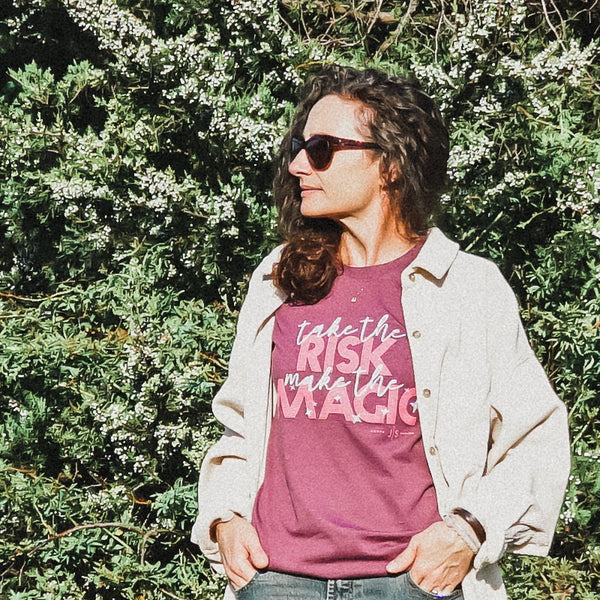 Take the Risk Make the Magic Tee