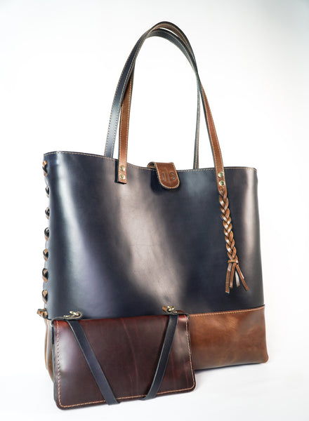 Leather Wallet and Crossbody