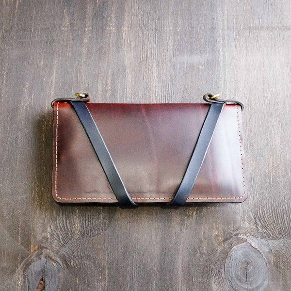 Leather Wallet and Crossbody