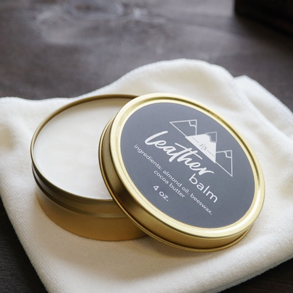Leather Balm 4oz Tin