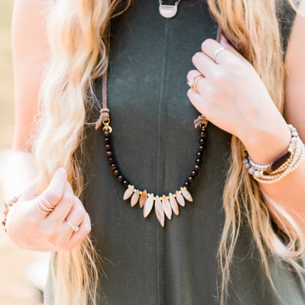 Petrified Forest | Spike Necklace