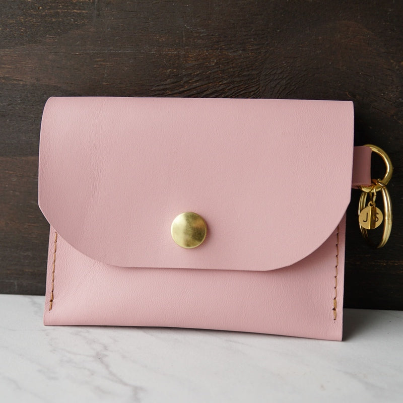 Mini Leather Envelope Clutch Bag
