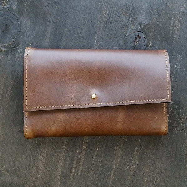Leather Jewelry Roll