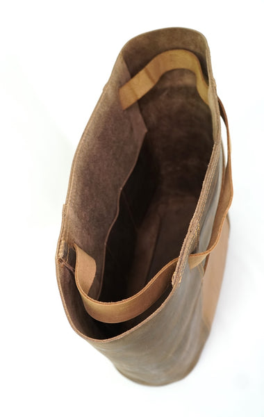 Leather Convertible Backpack