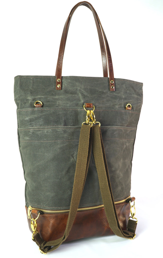 Leather Convertible Backpack – Haute JS Design