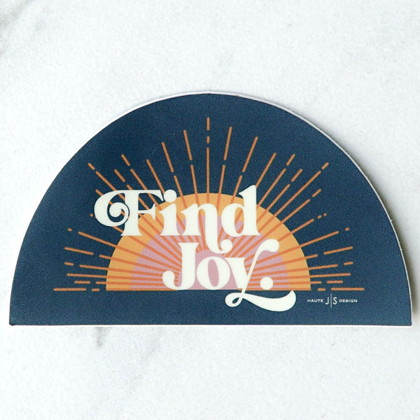 Find Joy sticker