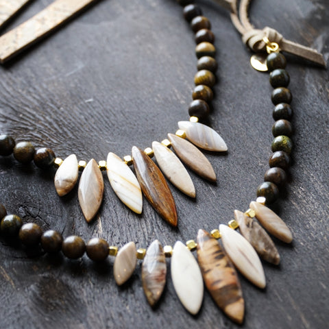 Petrified Forest | Spike Necklace