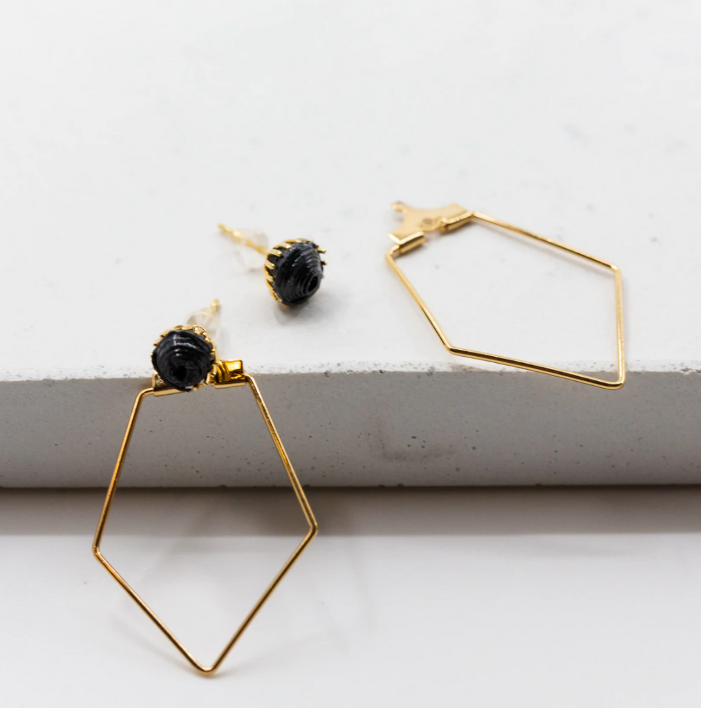 Geometric 2025 stud earrings